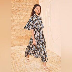 Ulla Johnson Silhuette Dress in River NWT